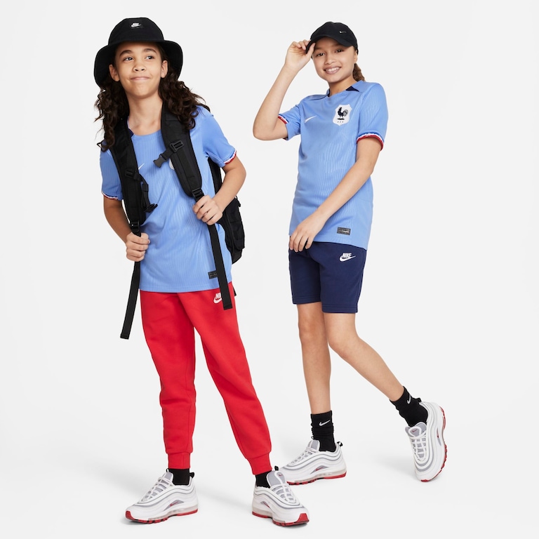 Camisa Nike França I 2023/24 Torcedor Pro Infantil - Foto 5