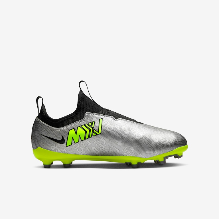 Chuteira Nike Zoom Mercurial Vapor 15 Academy XXV Campo Infantil - Foto 3
