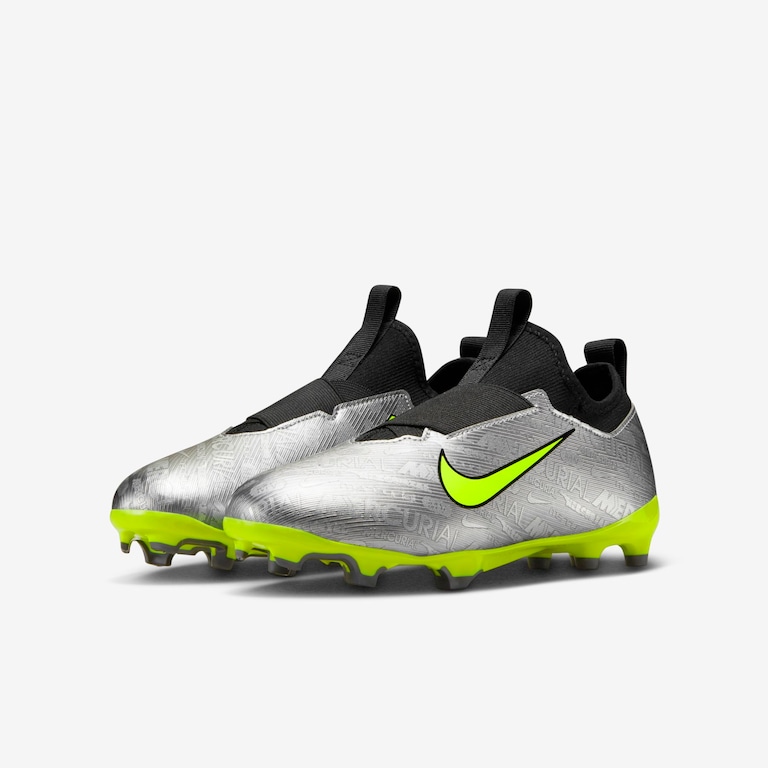 Chuteira Nike Zoom Mercurial Vapor 15 Academy XXV Campo Infantil - Foto 5