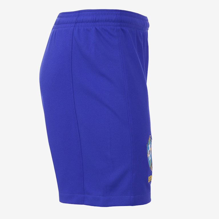 Shorts Nike Brasil I 2022/23 Torcedor Pro Infantil - Foto 4