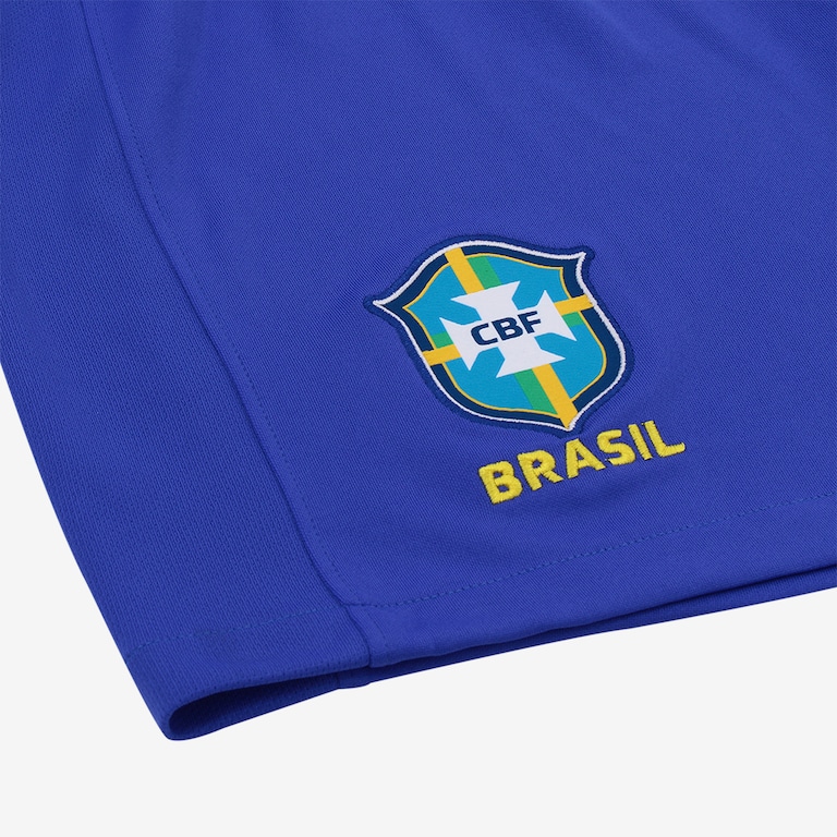 Shorts Nike Brasil I 2022/23 Torcedor Pro Feminino - Foto 5