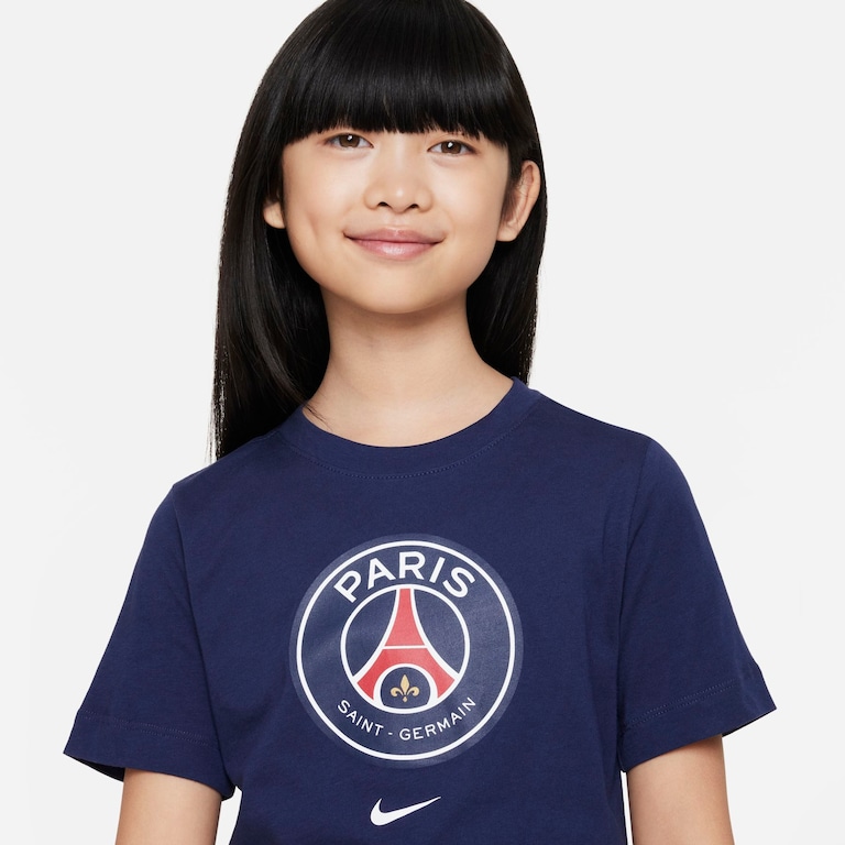 Camiseta Nike PSG Crest Infantil - Foto 3