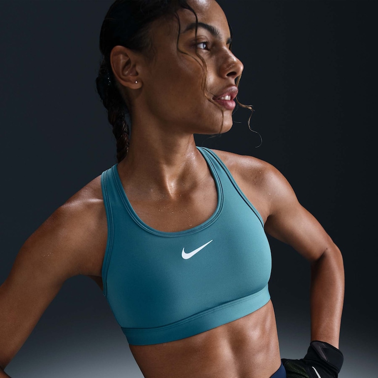 Top Nike Swoosh Feminino - Foto 1