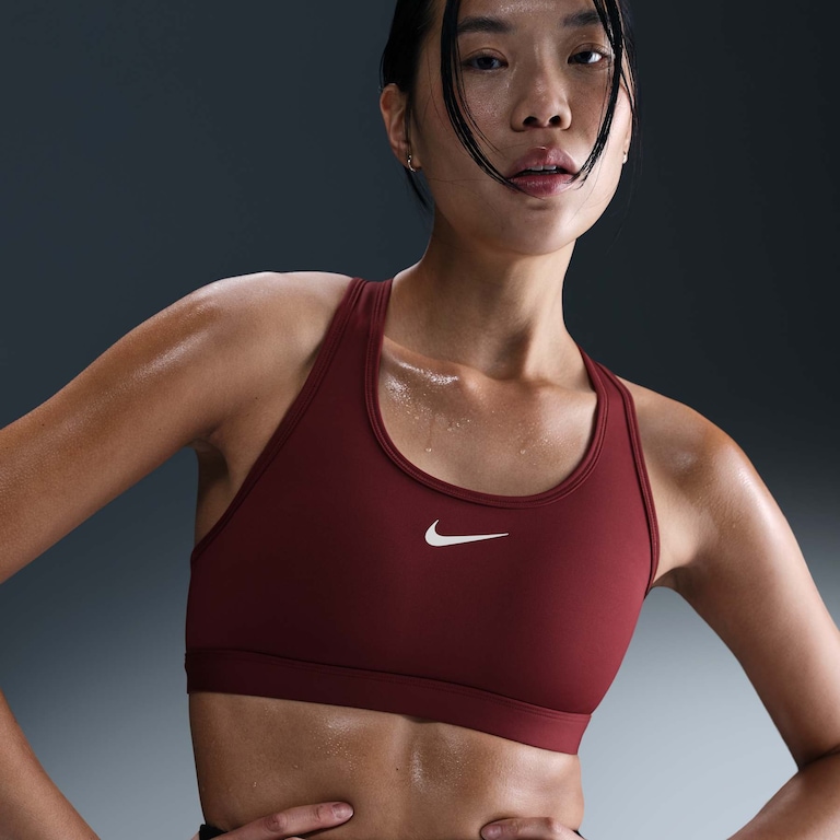Top Nike Swoosh Feminino - Foto 1