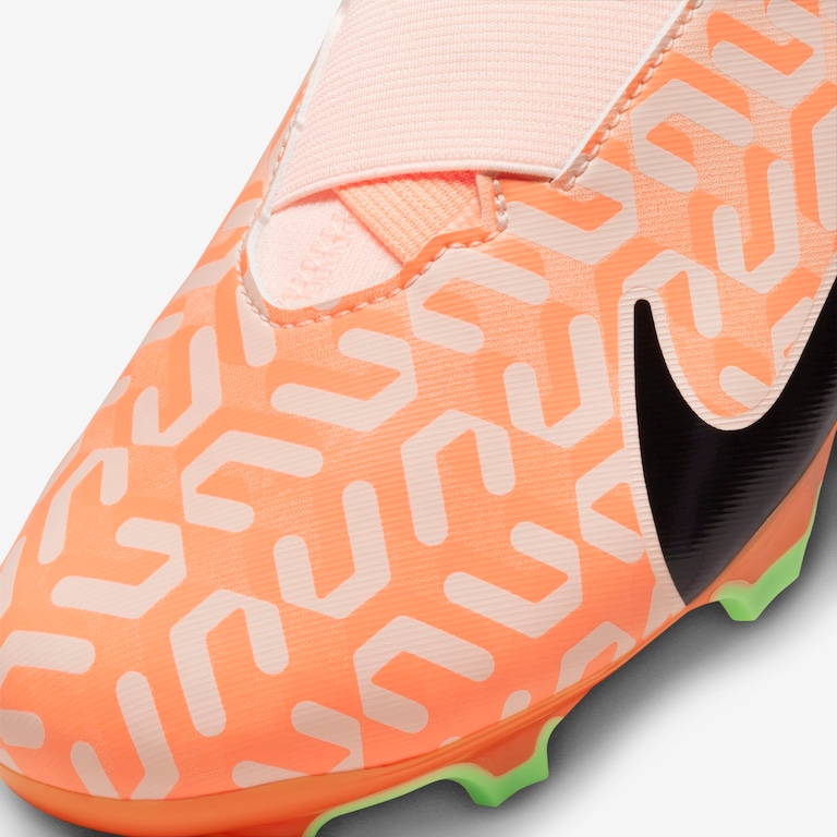 Chuteira Nike Zoom Mercurial Vapor 15 Academy Campo Infantil - Foto 8