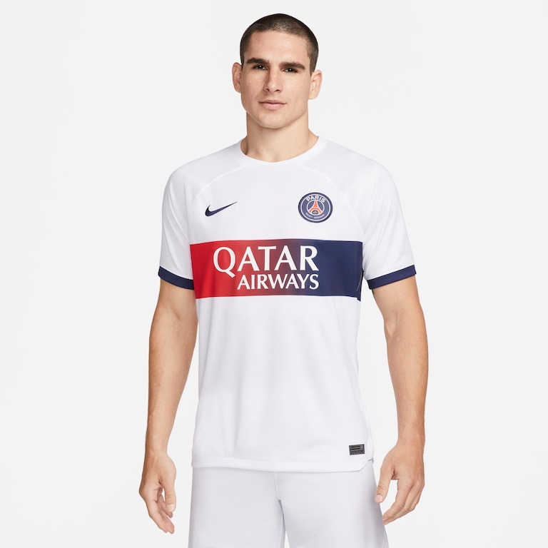 Camisa Nike PSG II 2023/24 Torcedor Pro Masculina - Foto 1