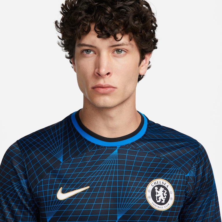 Camisa Nike Chelsea II 2023/24 Torcedor Pro Masculina - Foto 3