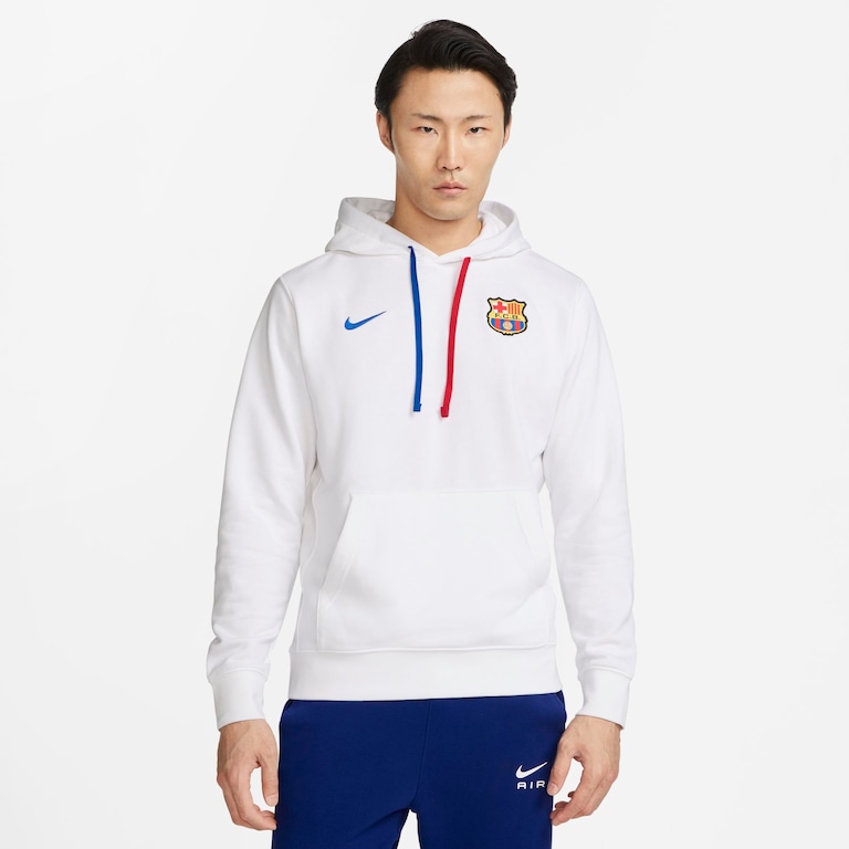 Blusão Nike Barcelona FC Club Fleece Masculino - Foto 1