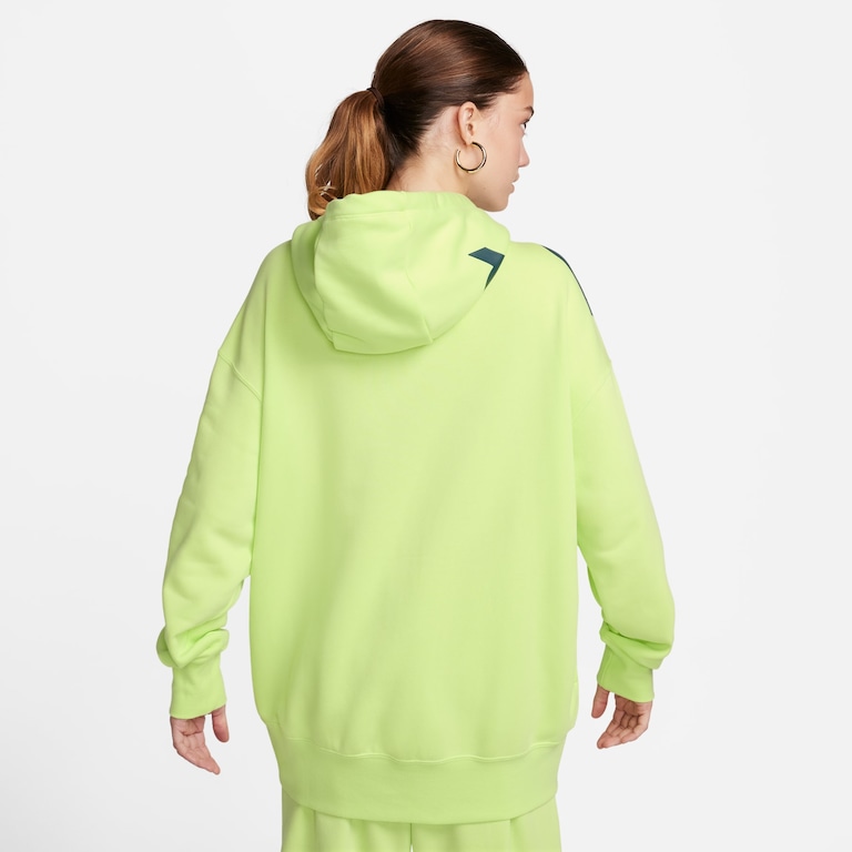 Jaqueta Nike Sportswear Air Fleece Feminina - Foto 2