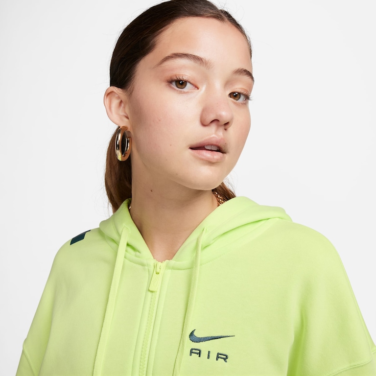 Jaqueta Nike Sportswear Air Fleece Feminina - Foto 3