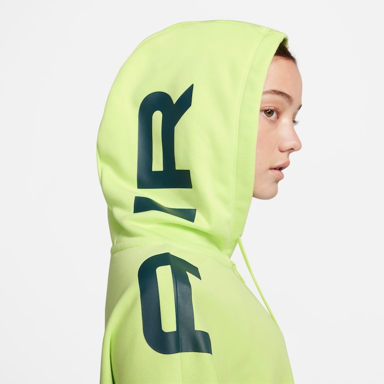 Jaqueta Nike Sportswear Air Fleece Feminina - Foto 7