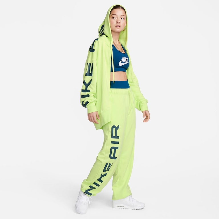 Jaqueta Nike Sportswear Air Fleece Feminina - Foto 8