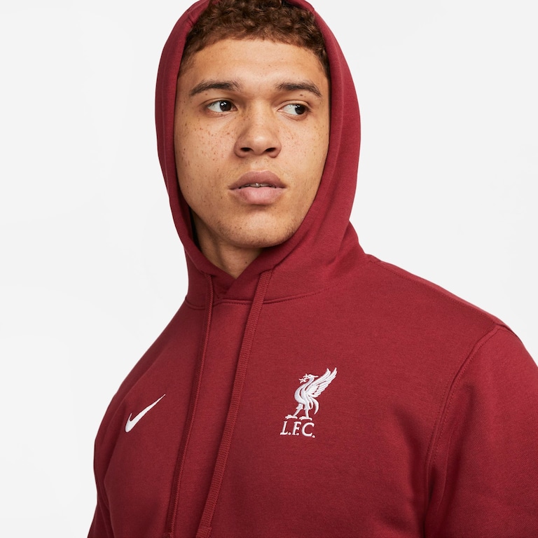 Blusão Nike Liverpool FC Club Fleece Masculino - Foto 3