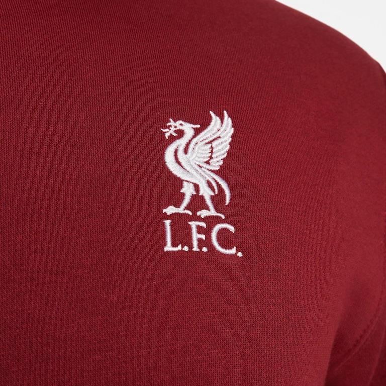 Blusão Nike Liverpool FC Club Fleece Masculino - Foto 5