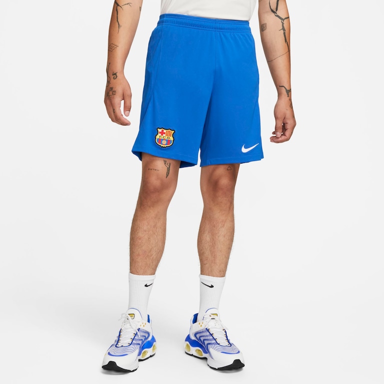 Shorts Nike Barcelona II 2023/24 Torcedor Pro Masculino - Foto 1