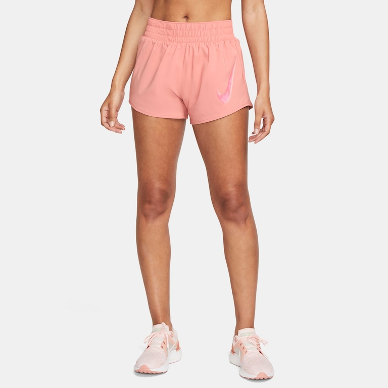 Shorts Nike Dri-FIT One Swoosh Feminino - Foto 1