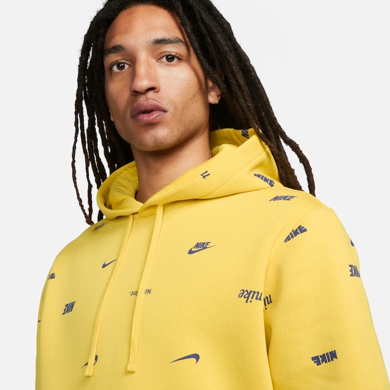 Blusão Nike Club Fleece Masculino - Foto 3