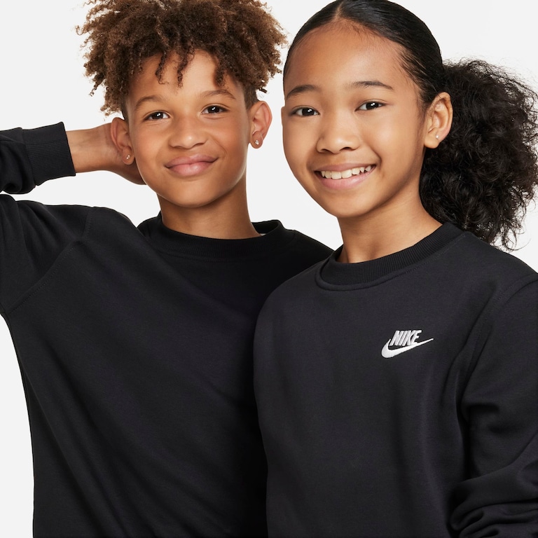 Blusão Nike Sportswear Club Fleece Infantil - Foto 3