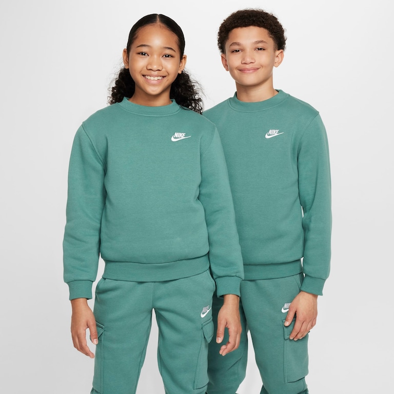 Blusão Nike Sportswear Club Fleece Infantil - Foto 1