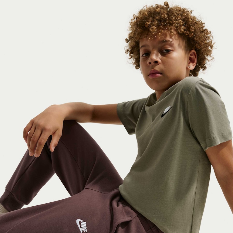 Calça Nike Sportswear Club Fleece Infantil - Foto 4
