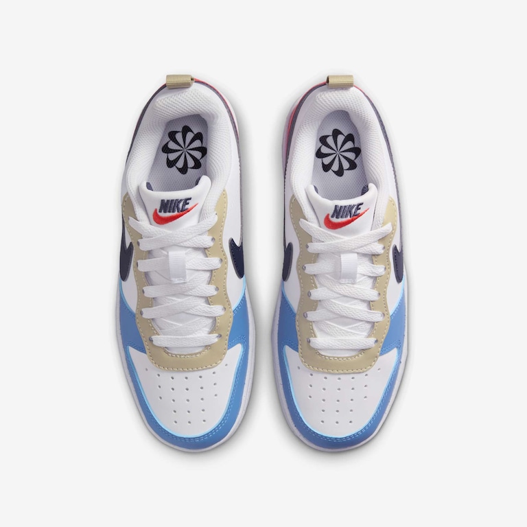 Tênis Nike Court Borough Low Recraft Infantil - Foto 4