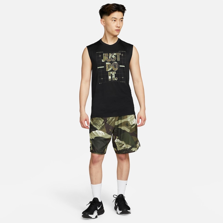 Regata Nike Dri-FIT Camo Masculina - Foto 5