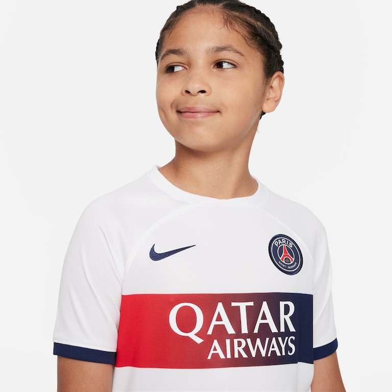 Camisa Nike PSG II 2022/23 Torcedor Pro Infantil - Foto 3