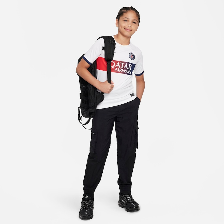 Camisa Nike PSG II 2022/23 Torcedor Pro Infantil - Foto 7