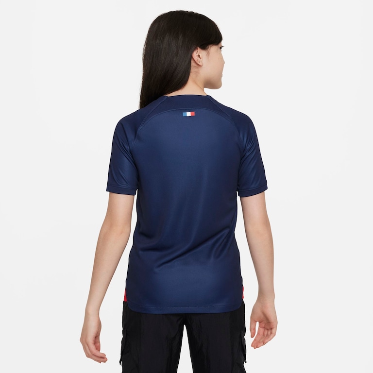 Camisa Nike PSG I 2023/24 Torcedor Pro Infantil - Foto 2