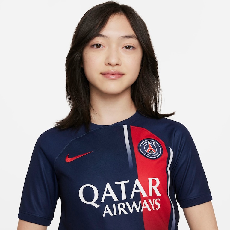 Camisa Nike PSG I 2023/24 Torcedor Pro Infantil - Foto 3