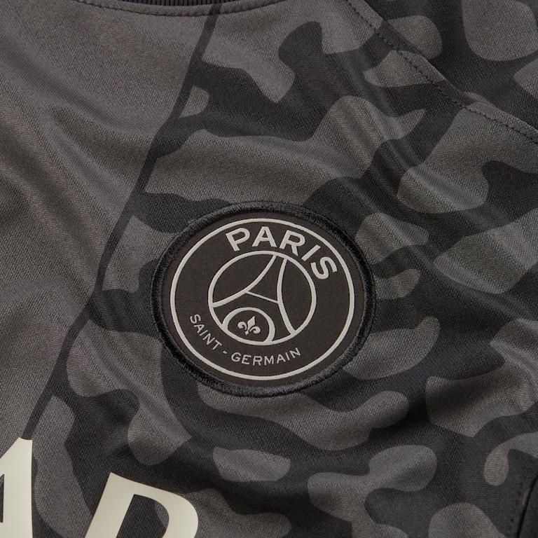 Camisa Nike Paris Saint-Germain III 2023/24 Torcedor Pro Infantil - Foto 6