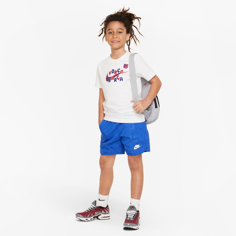 Camiseta Nike Barcelona Infantil - Foto 4