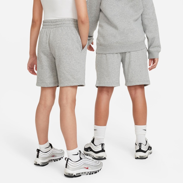 Shorts Nike Sportswear Club Fleece Infantil - Foto 2