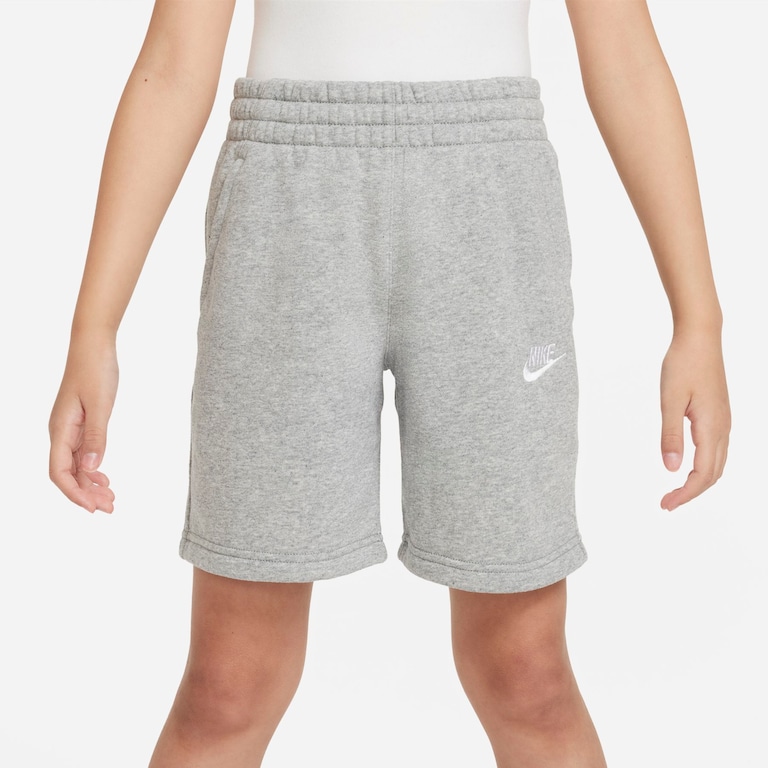 Shorts Nike Sportswear Club Fleece Infantil - Foto 3