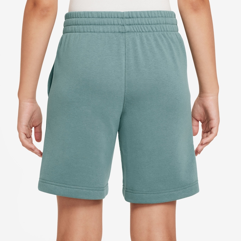 Shorts Nike Sportswear Club Fleece Infantil - Foto 4