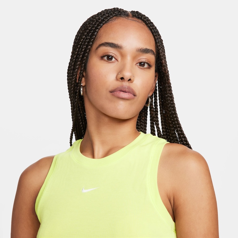 Regata Nike Sportswear Cropped Essentials Feminina - Foto 3