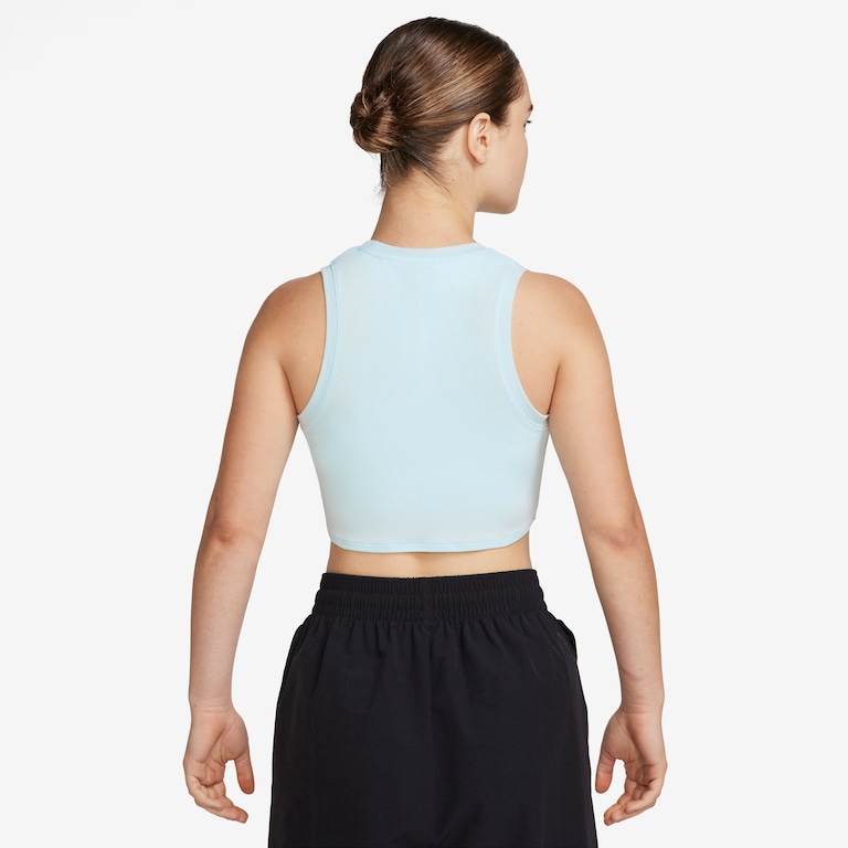 Regata Nike Sportswear Cropped Essentials Feminina - Foto 3