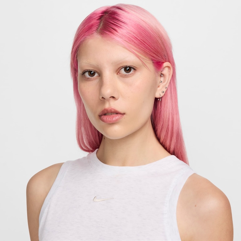 Regata Nike Sportswear Cropped Essentials Feminina - Foto 3