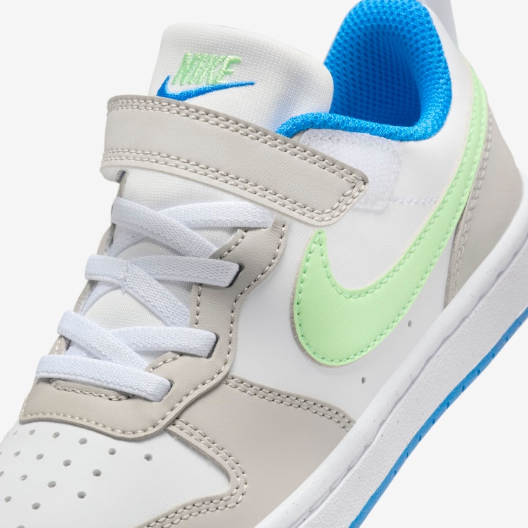 Tênis Nike Court Borough Low Recraft Infantil - Foto 6