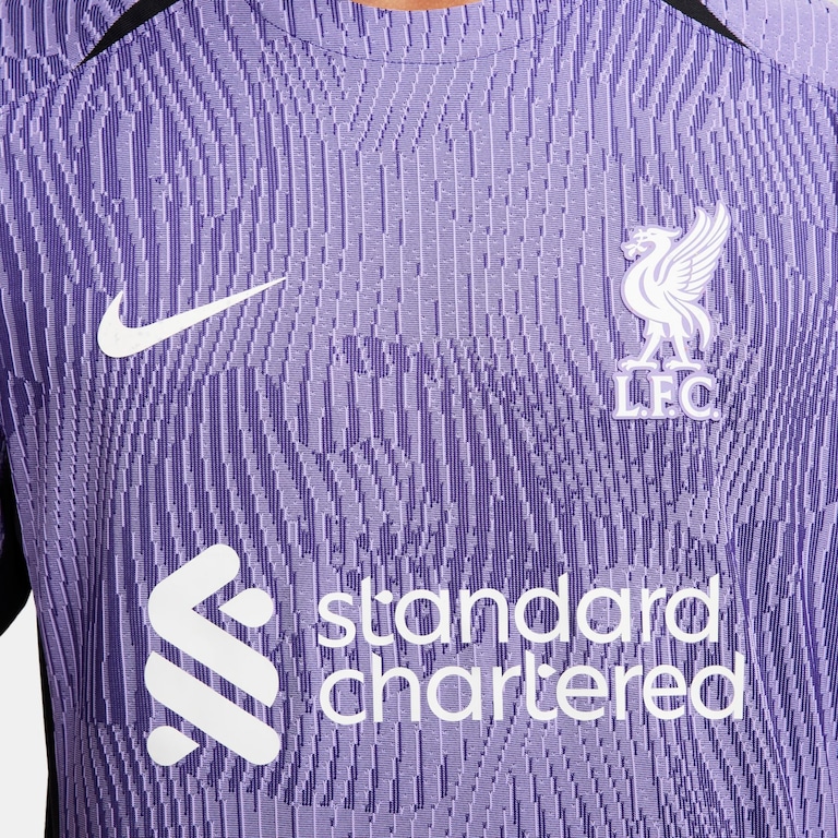 Camisa Nike Liverpool III 2023/24 Jogador Masculina - Foto 4