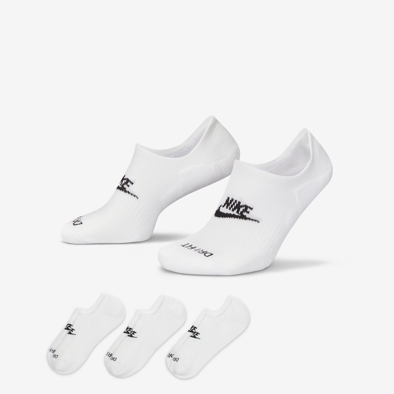 Meia Nike Everyday Cushioned (3 pares) Unissex - Foto 1