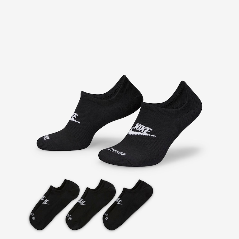 Meia Nike Everyday Cushioned (3 pares) Unissex - Foto 1