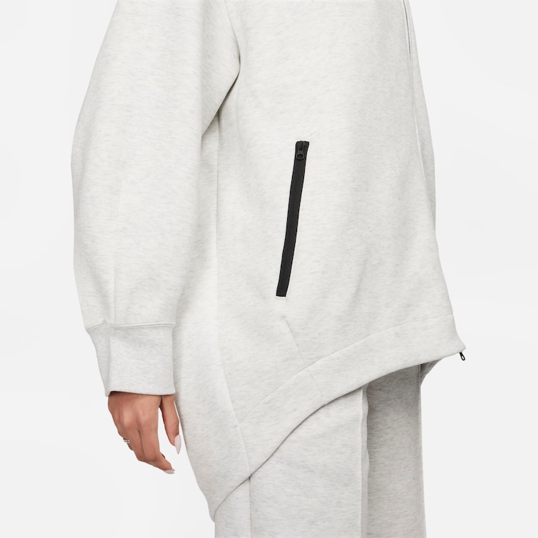 Jaqueta Nike Sportswear Tech Fleece Essential Feminina - Foto 7