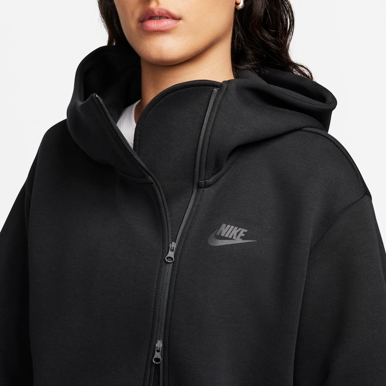 Jaqueta Nike Sportswear Tech Fleece Essential Feminina - Foto 4