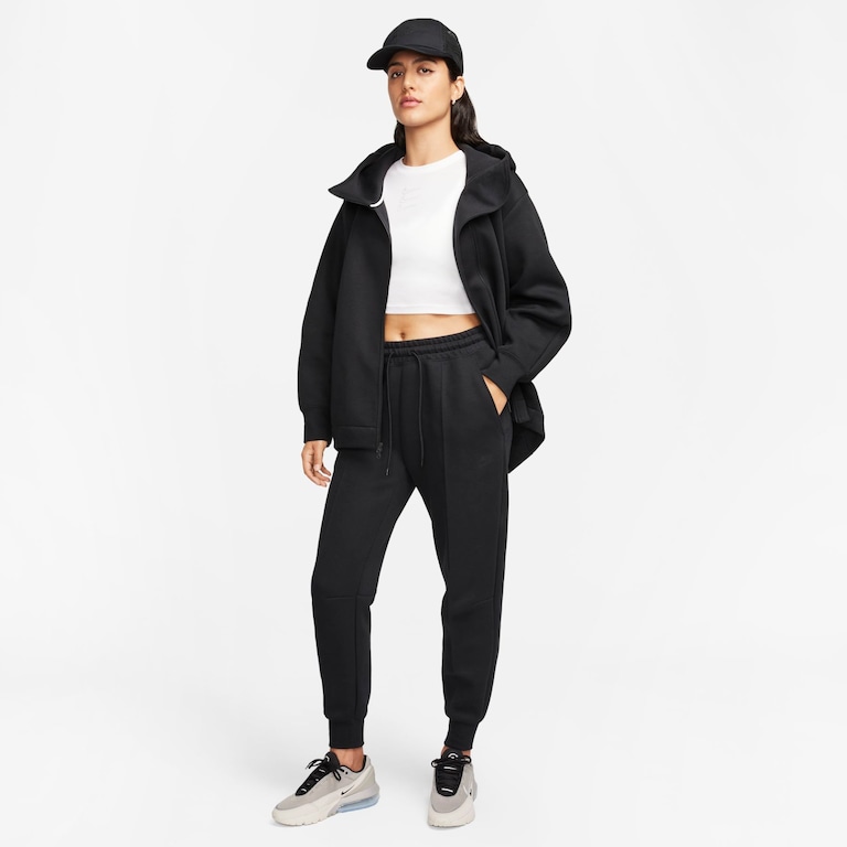 Jaqueta Nike Sportswear Tech Fleece Essential Feminina - Foto 10