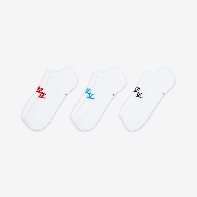 Meia Nike Sportswear Everyday Essentials (3 pares) Unissex - Foto 2