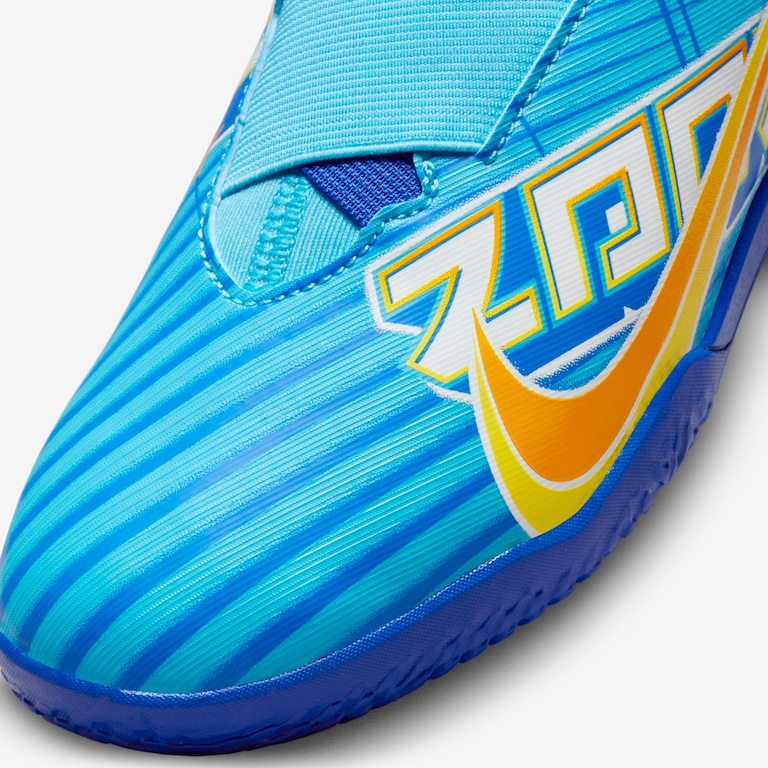 Chuteira Nike Zoom Mercurial Vapor 15 Academy KM Infantil Futsal - Foto 7