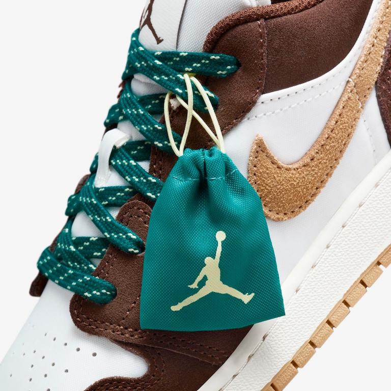 Tênis Air Jordan 1 Low SE Infantil - Foto 9