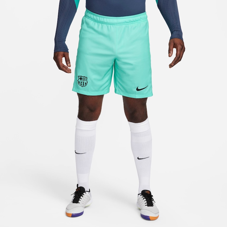 Shorts Nike Barcelona III 2023/24 Torcedor Pro Masculino - Foto 1