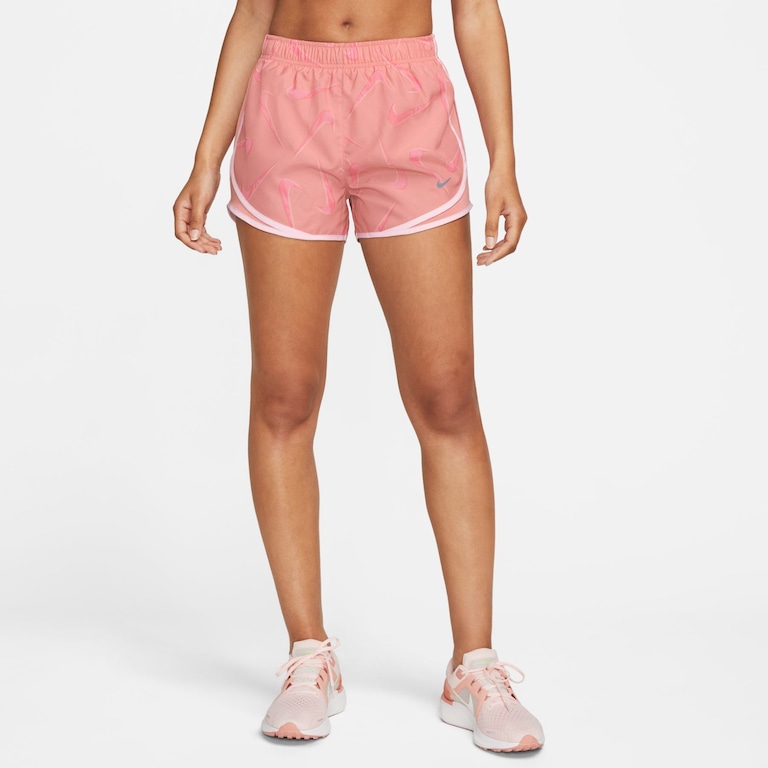 Shorts Nike Dri-FIT Swoosh Tempo Feminino - Foto 1